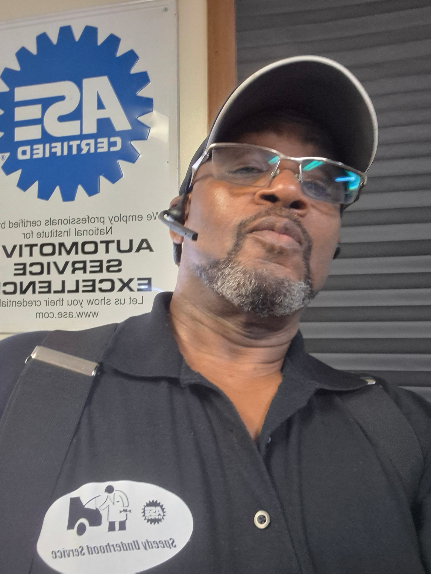 Derrick M., owner of Speedy Underhood Service and Blue Seal master mechanic
